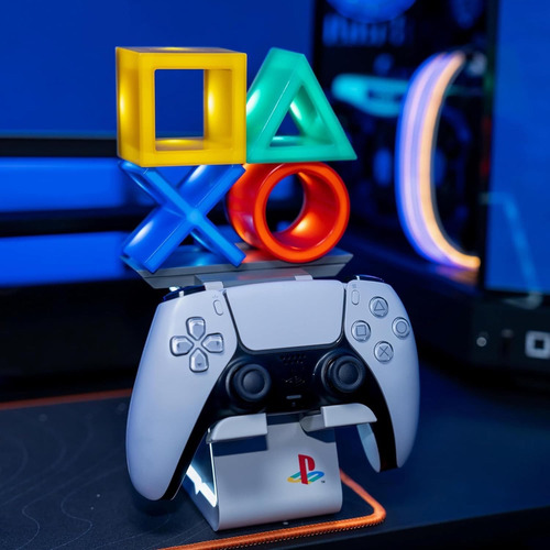 Base Soporte Playstation - Light Ikon Para Cel O Joystick Multicolor