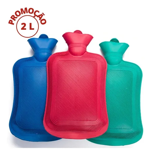 comprar Bolsa Térmica Compressa Água Quente Fria Cólica Sinusite 2l