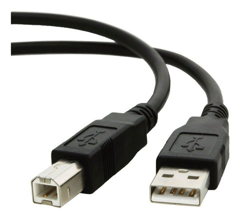 Imagem 1 de 1 de Cabo Usb 2.0 Am Para Bm Cabo Impressora Multifuncional 5m