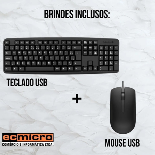 Imagem 5 de 7 de Kit Cpu Hp 6300 Pro Core I3, 320hd, 4gb + Monitor Hp/LG