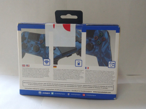 Control Inalambrico Bluetooth Para Ps4 Ps5 Pc Snakebyte