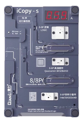 Icopy-s Qianli Soporte Banco De Prueba Para iPhone 7 Al 8p
