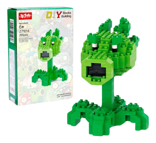 Set De Construcción Diy Pvz2 Z71014 265 Piezas En Caja