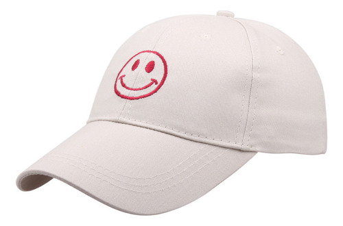 Gorro Visera Bordado Smile