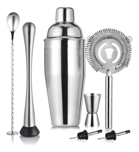 Cocktail Bar Set Kit 8 Pcskits De Coctelería Herramientas