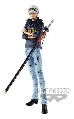 Figura de acción  Trafalgar Law Vol 14 de Banpresto The Grandline Men