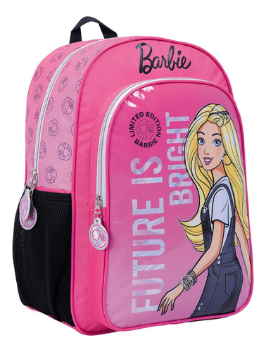 Mochila Barbie Espalda 16 Pulgadas Original Wabro 35602