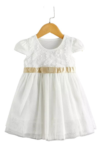 Vestidos Para Niña Pequeña Blanco Dulce