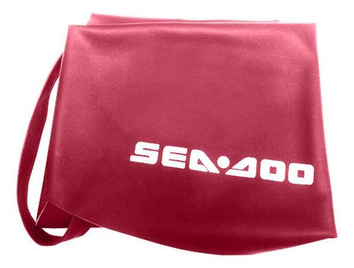 Capa De Banco Para Jet Ski Sea Doo Gs 2000 Vinho Com Logo