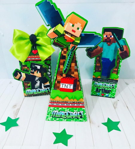 Arquivo De Corte Festa Minecraft Menino
