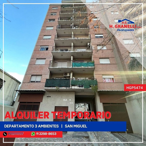 Imagen 1 de 15 de Departamento En Alquiler Temporal En Isa V