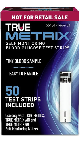 Tiras Reactivas True Metrix Para Medir La Glucosa En Sangre 