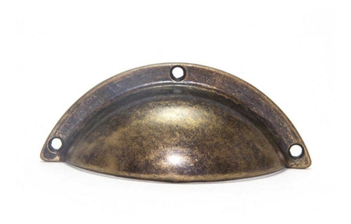 Cubeta Tirador Manija Cajón Mueble Cocina Bronce Viejo