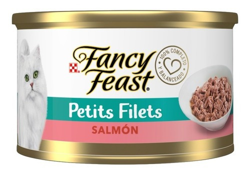 Purina Fancy Feast Petits Filets Salmón 24x85g