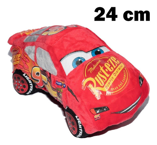 Imagen 1 de 2 de Peluche Cars Rayo Mcqueen