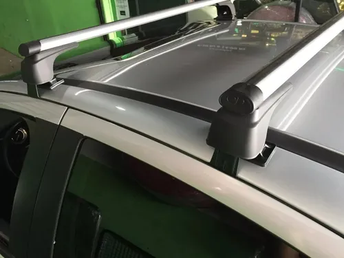 Valija De Techo 410 Lts + Barra Aluminio Nissan Kicks