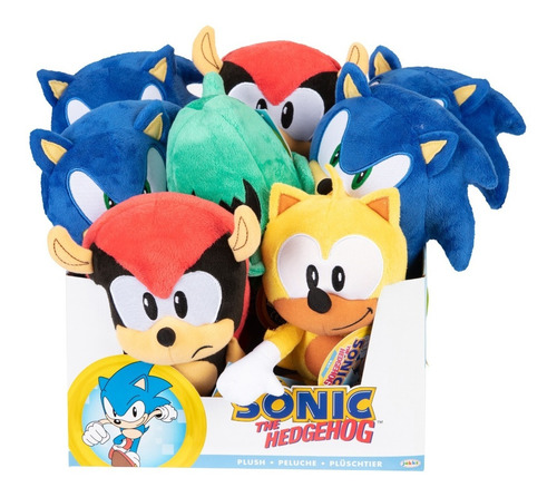 Imagen 4 de 6 de Sonic Peluche The Hedgehog 25cm Pelicula Personajes Original