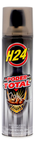 Insecticida Poder Total 489 Ml Negro H24