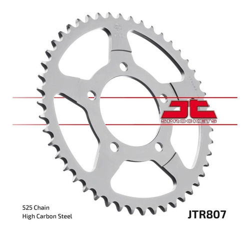 Imagen 2 de 8 de Transmision Jt Sprocket 525 Suzuki Bandit 400 Beitia Motos