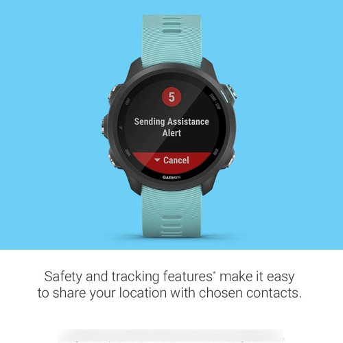 Imagen 3 de 3 de Garmin Forerunner 245, Reloj Inteligente Turqueza