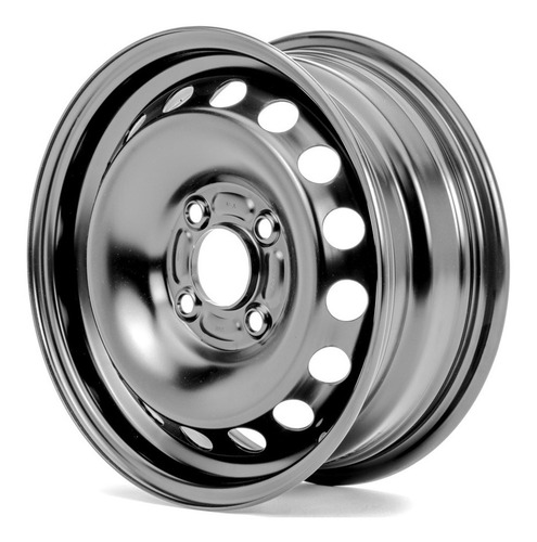 Imagen 2 de 7 de Llanta De Acero 5,5 X 14 - (pintada Negra) Ford Ka 16/19