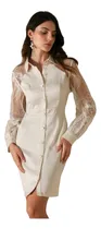Comprar Vestido Importado Civil Bautismo De Fiesta Bordado  Elegante