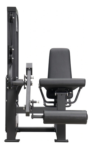 Máquina Combinada De Ejercicios Para Pierna Bravo Importada Negro