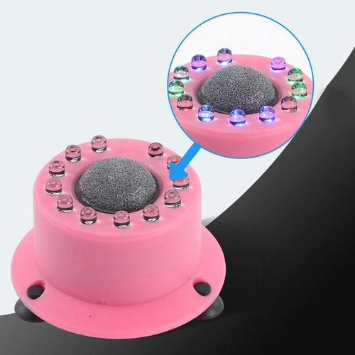 Luz Led Con Burbujas De Aire Para Acuario, Disco De Piedra