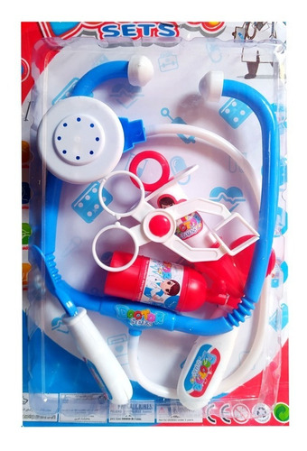 Kit Set Instrumentos Médicos Didáctico Juguete Para Niños