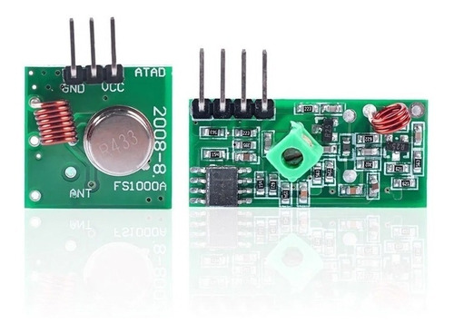 Modulo Rf 433 Mhz Transmisor Y Receptor Arduino
