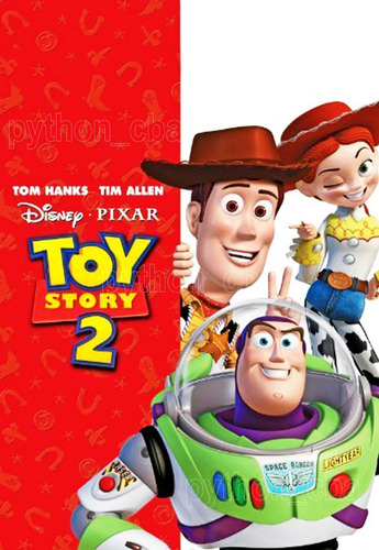 Pósters Toy Story 2 - 1999 - 42x30 Cm.