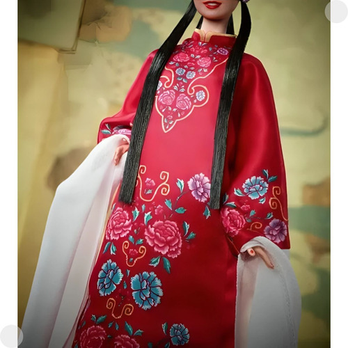 Boneca Barbie Edição Ano Lunar Chinês Hrm57- Mattel