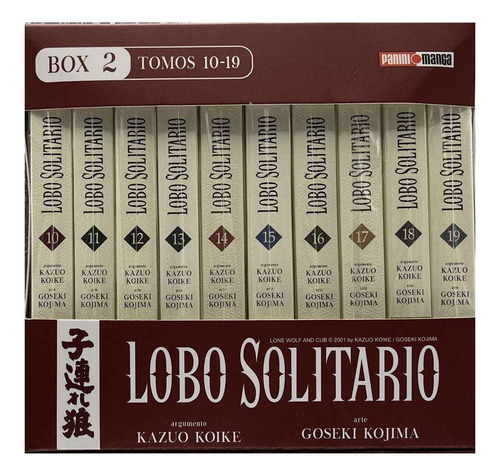 Lobo Solitario Boxset 2 Manga Panini