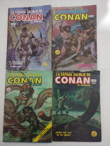La Espada Salvaje De Conan Lote De 19 Cómics (Usado)