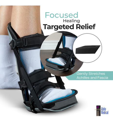Night Splint Alpha Medical Fascitis Plantar L4398 Medium