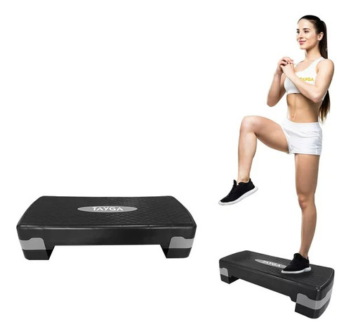 Banco Escalon De Ejercicio Step Rutinas Aerobicos Ajustable