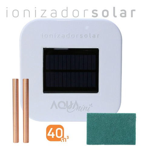 Piscina Limpa Sem Cloro Ionizador Solar Até 40000 Litros