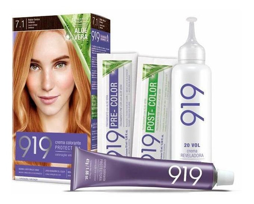 Pack X 3 Unid Kit  N°71 1 Un 919 Tinturas P/cabello