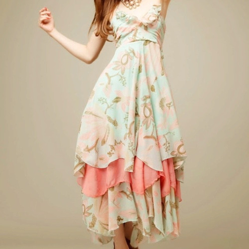 Vestido Boho Maxi Gasa Capas Ed Limitada Rare Rhode (Usado)