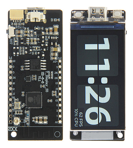 Placa De Desenvolvimento T-display-s3 Esp32 Iot 1.9 Pol