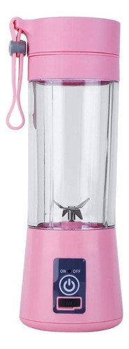 Liquidificador portátil Juice cup Mini Liquidificador Portátil con USB rosa 3.7V