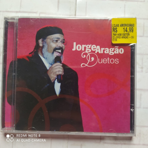 Cd Duetos - Jorge Aragão ( Lacre De Fábrica)