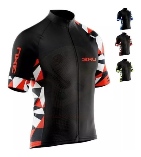 Camiseta Ciclismo Camisa 3xu Mtb Bike Speed Masculino C/ Uv