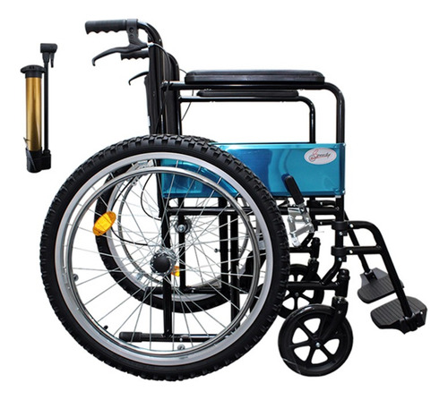 Silla De Ruedas Tt Speedy C/descansapies Giratorio
