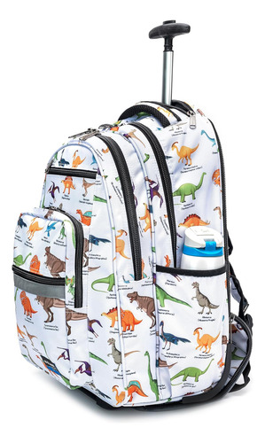 K-cliffs Mochila Escolar Con Ruedas Resistente Mochila Con