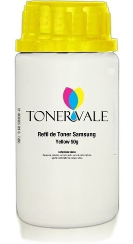 Toner Refil Para Samsung Clt-y407s Yellow - Clp-325 Clx-3185