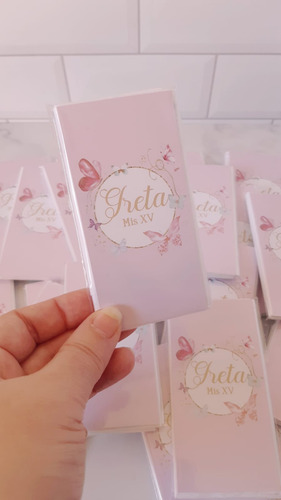 Pañuelitos De Papel Personalizados Souvenir X 15