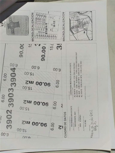 Imagen 2 de 2 de Lote De Terreno En Fraccionamiento Urbanizado