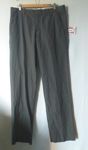 Pantalón De Hombre Vestir Gap 34x34 Straight Fit, Cataleya (Usado)