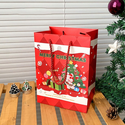 Bolsas De Regalo De Navidad Caja De Caramelos De Papá Noel E